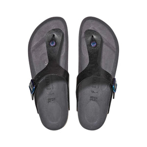 Birkenstock Gizeh Graceful Licorice Birko-flor Regular