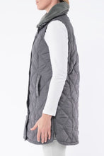 Load image into Gallery viewer, Jump Fur Trim Long Vest Elephant