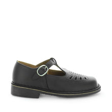 Load image into Gallery viewer, Wilde Jenny-Yvel School Shoe Black Smooth Velcro