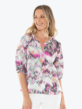 Load image into Gallery viewer, Jump Abstract Ikat Tee