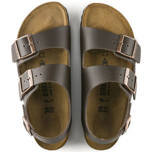 Load image into Gallery viewer, Birkenstock Milano Smooth Leather Regular Dark Brown