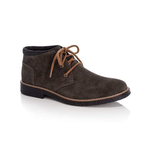 Rieker 33611-25 Mens Shoes Brown Lace Up Boots