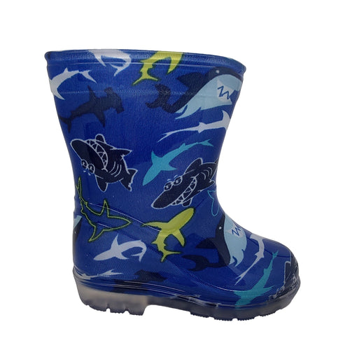 Aussie Gumboots Kids Sharks