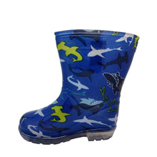 Load image into Gallery viewer, Aussie Gumboots Kids Sharks