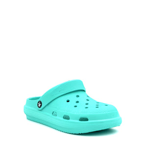 Clogees Womens Softy Fashion Clog Teal