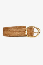 Load image into Gallery viewer, Pingpong Abby Abstract Stretch Belt Dark Neutral