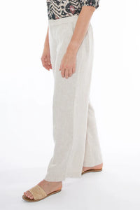 Jump Fly Front Linen Pant