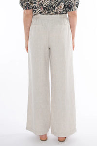 Jump Fly Front Linen Pant