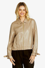 Load image into Gallery viewer, Pingpong Gracie Foil Bomber Jacket