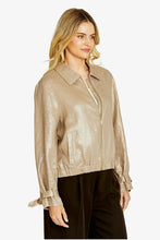 Load image into Gallery viewer, Pingpong Gracie Foil Bomber Jacket