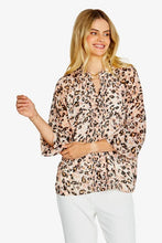 Load image into Gallery viewer, Pingpong Jaguar Prt L/Slv Blouse