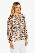 Load image into Gallery viewer, Pingpong Jaguar Prt L/Slv Blouse