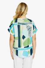 Load image into Gallery viewer, Pingpong Mariana V-Nk Print Blouse Naxos Print